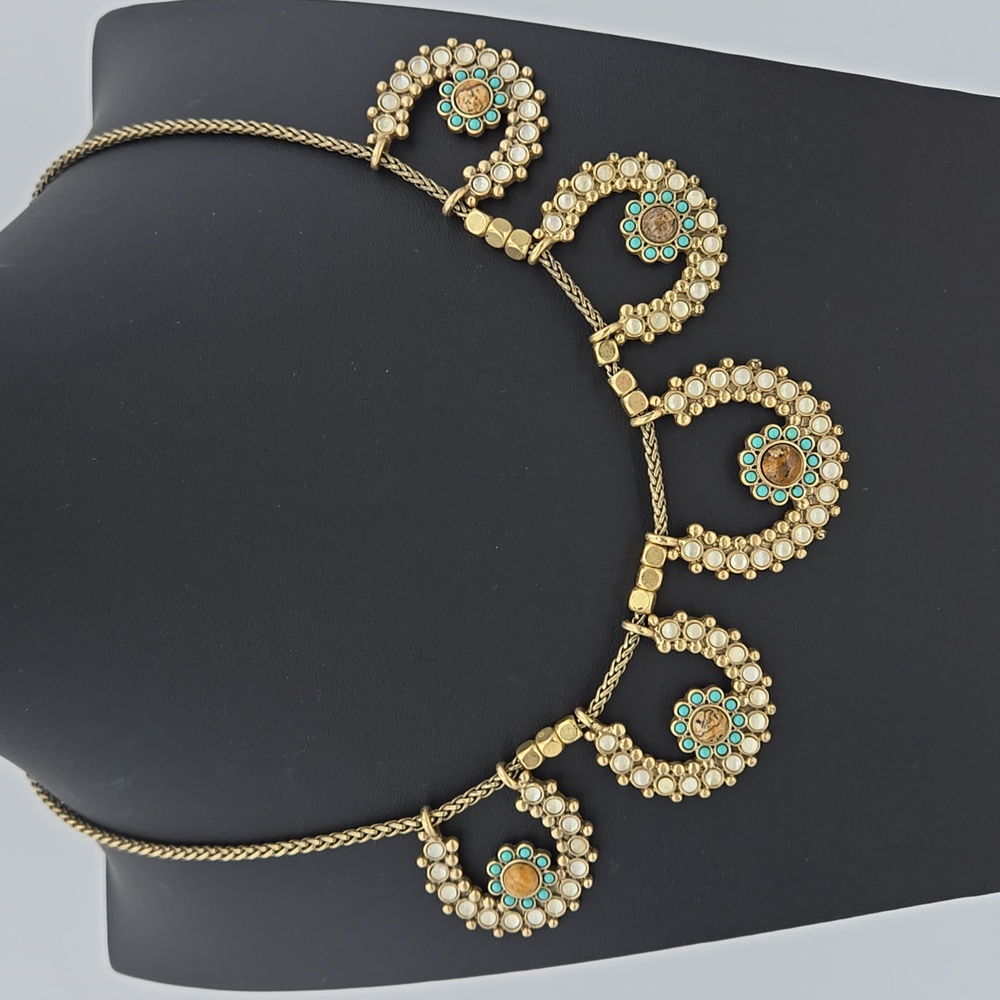 Lucky Brand Agate Stone Necklace